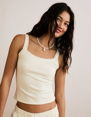 AE Lace Strap Tank Top from American Eagle - $18.71