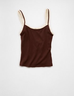 AE Lace Strap Tank Top