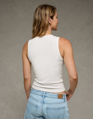 AE Boyfriend Food Graphic Muscle Tank Top