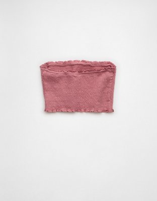 AE Sunchaser Knit Smocked Bandeau