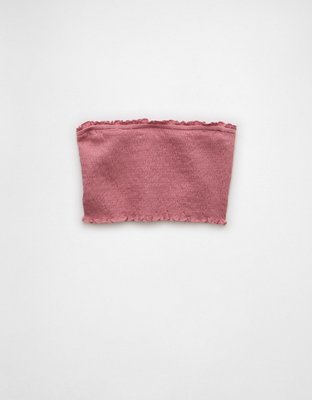 AE Sunchaser Knit Smocked Bandeau