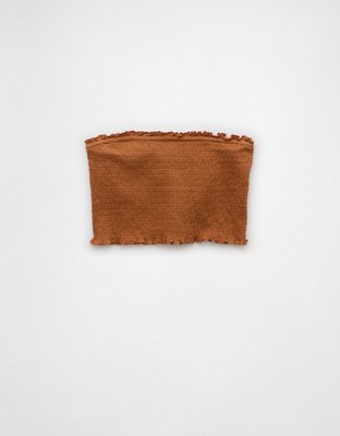 AE Sunchaser Knit Smocked Bandeau