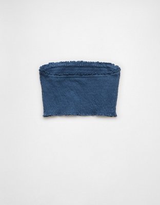 AE Sunchaser Knit Smocked Bandeau