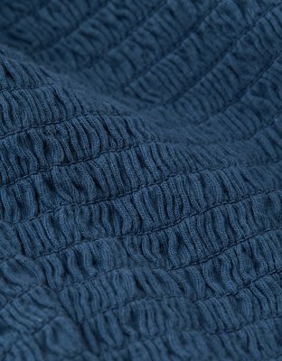 AE Sunchaser Knit Smocked Bandeau