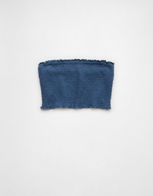 AE Sunchaser Knit Smocked Bandeau