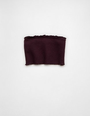 AE Sunchaser Knit Smocked Bandeau