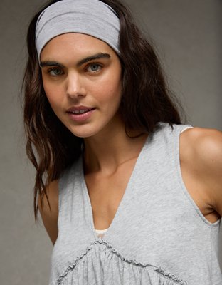 AE Sunchaser Knit V-Neck Swing Tank Top