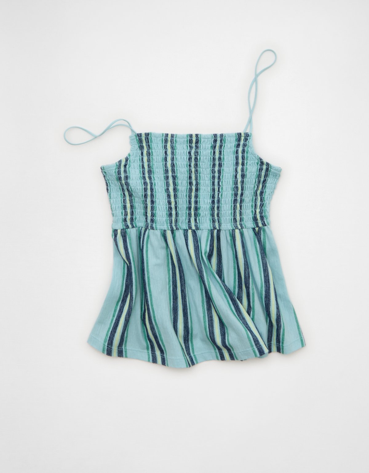AE Sunchaser Babydoll Smocked Tank Top - image 3