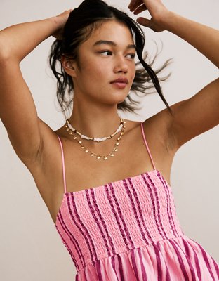タンクトップ 00s archive L.G.B. GET THE SUN tank top Josephine Deep V-Neck Tank - White | The Line by K