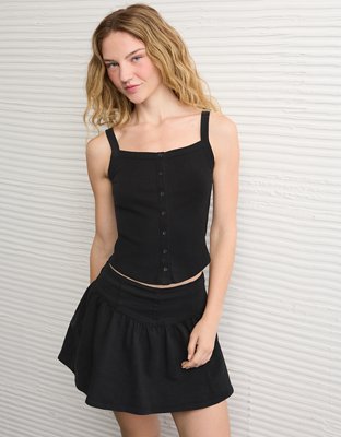 AE Button-Up Tank Top