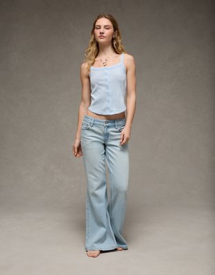 AE Button-Up Tank Top