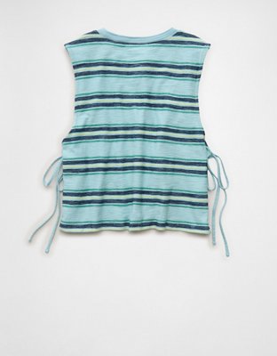 AE Sunchaser Side-Tie Muscle Tank Top