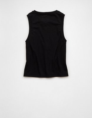 AE Button-Up Tank Top