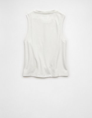 AE Button-Up Tank Top