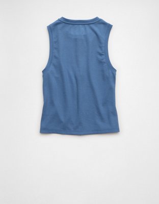 AE Button-Up Tank Top