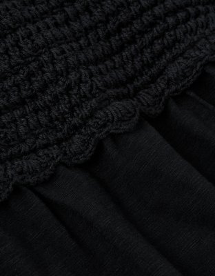 AE Sunchaser Crochet Babydoll Tube Top