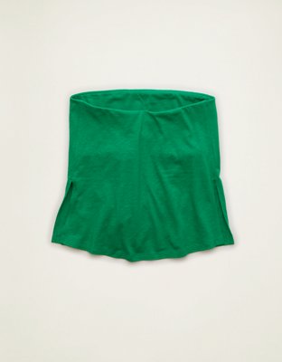 AE Sunchaser Side-Slit Babydoll Tube Top