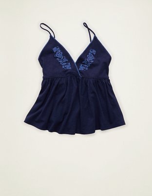 AE Embroidered Babydoll Cami