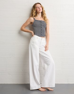 AE Button-Up Tank Top