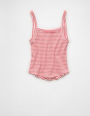 AE Button-Up Tank Top