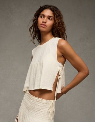 AE Sunchaser Side-Tie Muscle Tank Top from American Eagle - $24.95