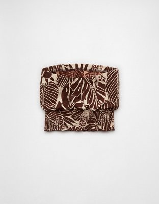 AE Sunchaser Cropped Bubble Tube Top