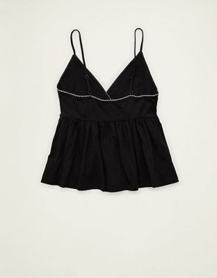 AE Picot-Trim Babydoll Cami