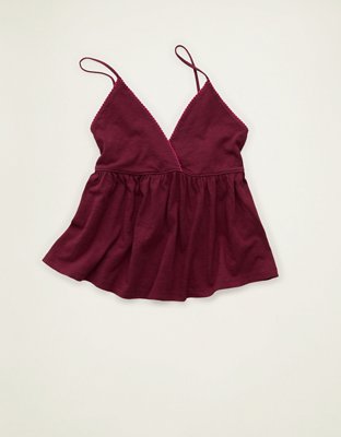 AE Picot-Trim Babydoll Cami