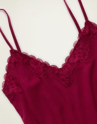 AE Lace Trim Cozy Cami | American Eagle
