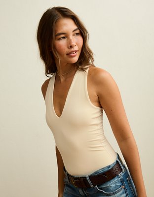 AE Racerback V-Neck Bodysuit
