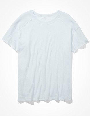 Женские футболки American Eagle AE Oversized Raglan T-Shirt — фото 3