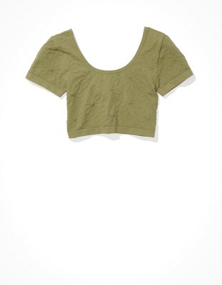 AE Super Seamless Cropped Tee