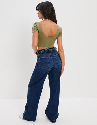 AE Super Seamless Cropped Tee