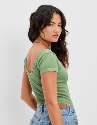 AE Super Seamless Scoop Neck Bodysuit