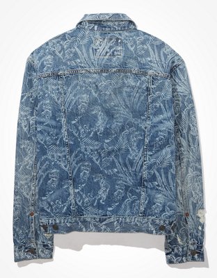 Женские куртки American Eagle AE X Naito Denim Jacket — фото 5