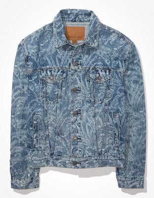 Женские куртки American Eagle AE X Naito Denim Jacket — фото 4