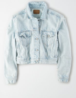 Женские куртки American Eagle AE Classic Denim Jacket — фото 3