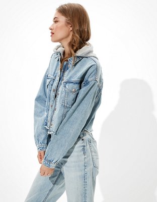 hooded boyfriend coat