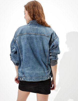 oversized jean jacket american eagle