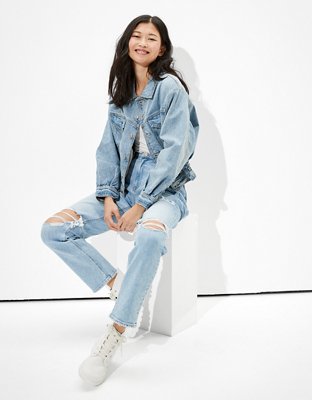 AE Cropped Fashion Denim Jacket