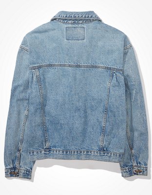 Женские куртки American Eagle AE '90s Boyfriend Denim Jacket — фото 5