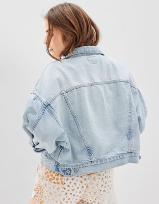 AE Chamarra corta de denim