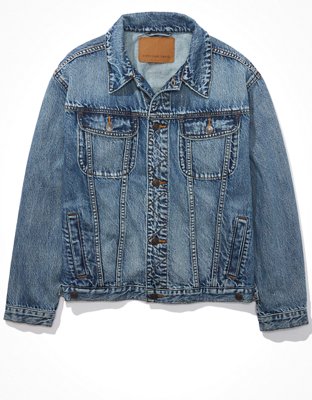 Женские куртки American Eagle AE '90s Boyfriend Western Denim Jacket — фото 3