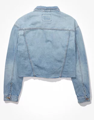 Cropped Fit Denim Jacket