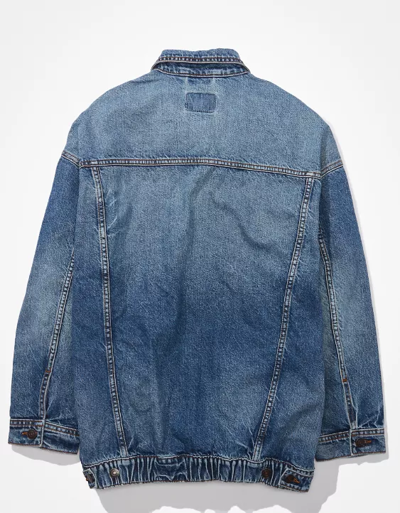 AE '90s Boyfriend Medium Wash Denim Jacket