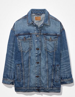 AE '90s Boyfriend Medium Wash Denim Jacket