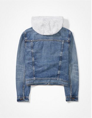 AE Hooded Denim Jacket