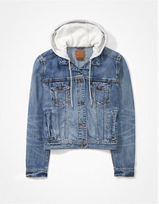 AE Strigid Oversized Boyfriend Denim Jacket