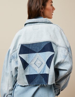 Re-purposed Patchwork Denim Jacket