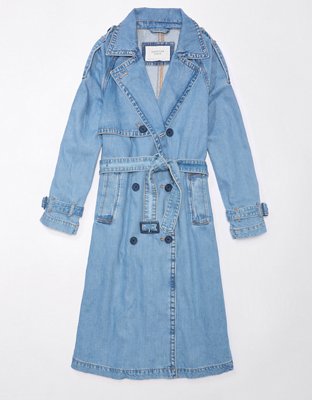 Denim Trench Coat – Lane 201